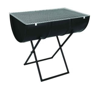 Half drum braai stand