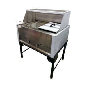 Spaza Double Freestanding Gas Fryer