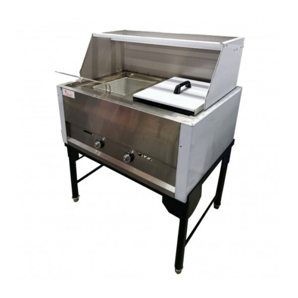 Spaza Double Freestanding Gas Fryer
